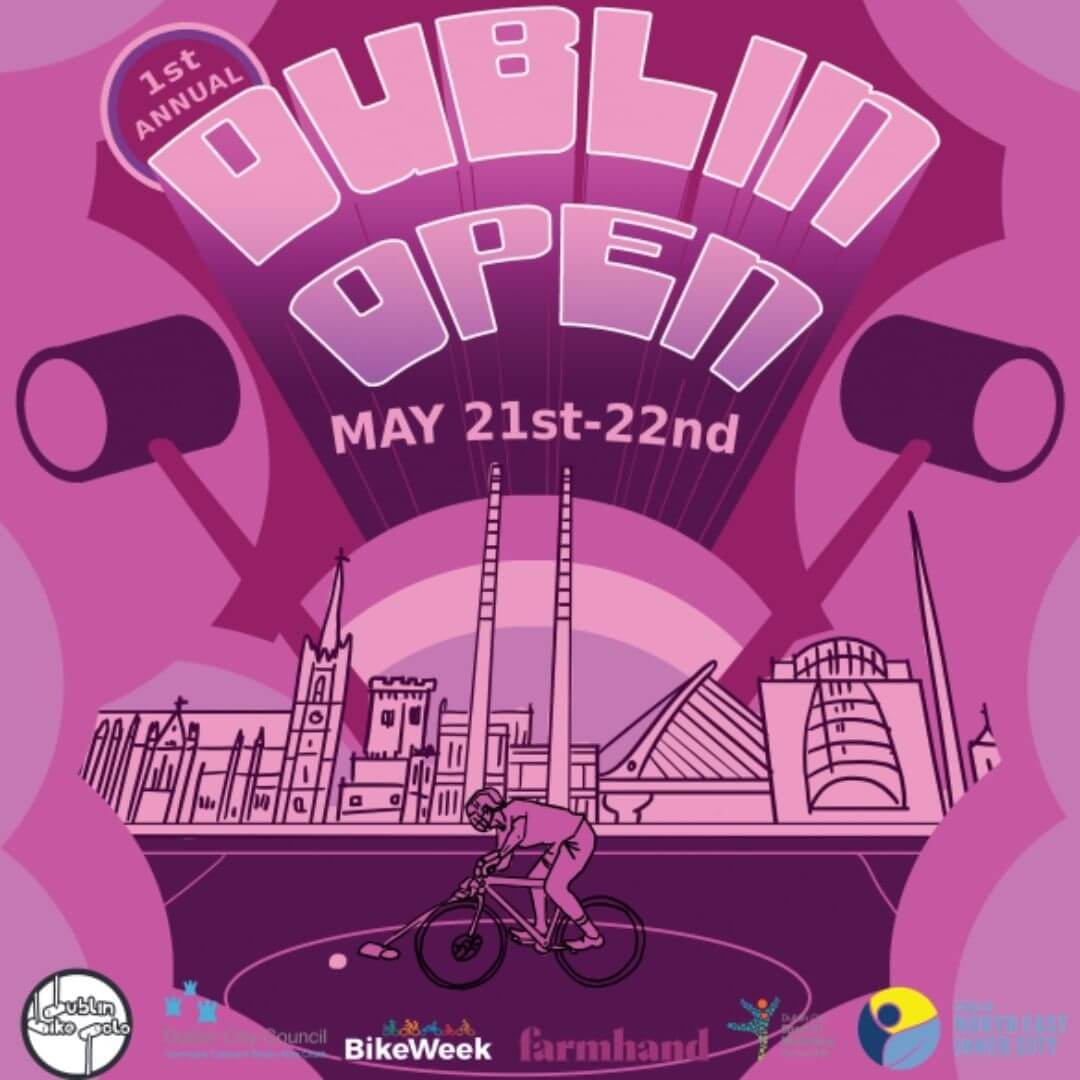 poster, 1st annual Dublin Open, may 21st-22nd